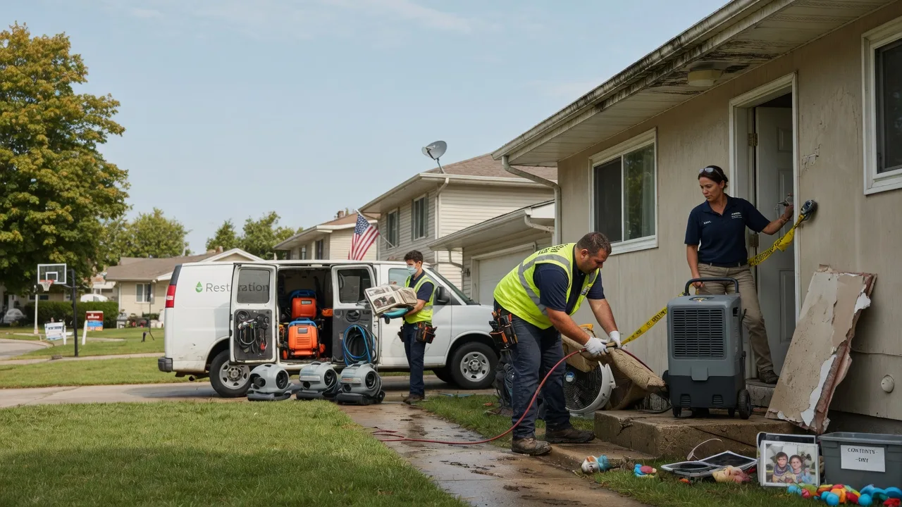 Water Damage Restoration in Sawyer, KS near me